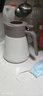 尚明家用燜茶壺泡茶保溫壺餐飲壺大容量養(yǎng)生悶壺燜燒泡茶壺悶白茶壺 白色 1L 曬單實(shí)拍圖