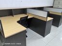 匯鑫亞美屏風(fēng)工位職員桌隔斷卡位電腦桌辦公家具財(cái)務(wù)辦公桌椅組合16 曬單實(shí)拍圖