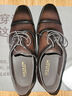 金利來(lái)男鞋正裝鞋時(shí)尚牛津鞋防滑耐磨皮鞋G563410473CCB棕色40 曬單實(shí)拍圖