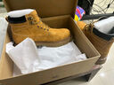 海瀾之家HLA情侶靴復古潮流大黃靴男百搭馬丁靴子男 T249 土黃色(加絨) 40 曬單實(shí)拍圖