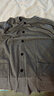 億年鑫中老年男士純棉開(kāi)衫秋衣系扣開(kāi)身爸爸長(cháng)袖線(xiàn)衣薄款全棉保暖上衣 深灰 3XL 推薦150-180斤左右 曬單實(shí)拍圖