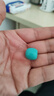 韓瑩（KOREING） 原礦綠松石老型珠單珠配珠 文玩手串散珠單顆珠子金剛星月菩提配飾 高瓷綠玉化老型珠16mm*14mm/顆 曬單實拍圖