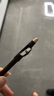 帶削筆刀眉筆啞光防水防汗不暈染袋裝眼線(xiàn)胡須描線(xiàn)筆 卷筆刀眉筆-深咖1支 曬單實(shí)拍圖