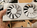 訊景（XFX）AMD RADEON RX 7650 GRE雪狼 8GB 白色兩風(fēng)扇 電競游戲臺式機電腦獨立顯卡 RX7650GRE 曬單實(shí)拍圖