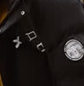 森馬(Semir)防護(hù)外套|商場同款中國國家地理系列羽絨服男長款2024冬 黑色90001 L 曬單實拍圖