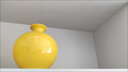 鼎眾陶瓷景德鎮(zhèn)黃色大號陶瓷器花瓶全黃釉家居工藝客廳辦公室擺件婚慶送禮 帝王黃全黃釉石榴瓶+送底座 曬單實(shí)拍圖