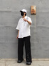 Cebrodz法國 襯衫男新中式國風(fēng)2025新款夏季高級感刺繡休閑襯衣春秋外套 白色 XL 曬單實拍圖