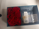 中國黃金（CHINA GOLD）四葉草18K黃金手鏈女款雙層轉運珠手飾國慶節(jié)禮物送女友 手鏈+玫瑰禮盒+刻字寫賀卡 曬單實拍圖