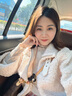 森馬（Semir）外套女短款顯高小個(gè)子溫柔氣質(zhì)2024冬季立領(lǐng)毛絨夾克109724108006 曬單實(shí)拍圖