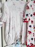 babycare山茶花連體衣春新品包屁衣新生兒爬服寶寶衣服 提琴兔-粉 59cm 曬單實(shí)拍圖