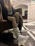 良人訪(fǎng)水光襪光腿神器女外穿裸感高腰黑透膚打底褲女收腹提臀加絨加厚 曬單實(shí)拍圖