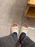速狐軟底夏季踩屎感新款室外外穿涼拖鞋男潮流夏天防滑防臭男士拖鞋男 白桔升級款 45-46適合45-46的腳 曬單實(shí)拍圖