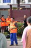 八仟流反光條環(huán)衛(wèi)工作服馬甲物業(yè)園林綠化工人家政保潔員工裝背心定制 【NS-M4】橘色 均碼 曬單實拍圖