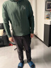 哈吉斯（HAZZYS）男裝 秋季男士上衣日常休閑簡約套頭連帽衛(wèi)衣男ABTZE0ACX70 曬單實(shí)拍圖