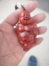 御木軒小葉紫檀手把件招財彌勒佛木雕刻男士隨身文玩汽車(chē)掛件飾品 彌勒佛手把件7*4*3.5cm 曬單實(shí)拍圖