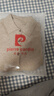 皮爾卡丹（pierre cardin）春秋冬新款100羊d絨衫女開(kāi)衫襯衣領(lǐng)POLO領(lǐng)長(zhǎng)袖毛衣羊毛打底針織衫 奶咖色 M 曬單實(shí)拍圖