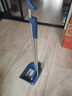 茶花（CHAHUA）掃把簸箕套裝組合清潔頭發(fā)家用塑料大號畚斗掃帚笤帚神器掃地 藍色-升級款 曬單實(shí)拍圖