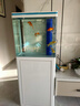 森森（SUNSUN） 魚(yú)缸水族箱金魚(yú)缸玻璃魚(yú)缸大型生態(tài)魚(yú)缸客廳熱彎 HRG-500D底濾白色(0.5米長(cháng)30寬) 曬單實(shí)拍圖