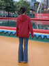 名創(chuàng  )優(yōu)品（MINISO）連帽衛衣男女2025新款美式重磅休閑外套青少年高級感寬松情侶衣服 酒紅(純色) M /170(男女同款) 曬單實(shí)拍圖