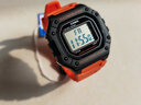 卡西歐（CASIO）卡西歐手表小方塊防水數(shù)顯電子表狂飆安欣同款男女學生運動手表 W-218H-4B2 曬單實拍圖