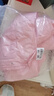 PawinPaw【三防】卡通小熊童裝秋冬女童收腰中長(zhǎng)款羽絨服 Pink粉紅色/25 150 cm 曬單實(shí)拍圖