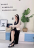 雅格羅伊高檔醋酸面料女裝套裝網(wǎng)紅時尚西服套裝裙女2024夏季新款高端醋酸 套裝[外衣+吊帶裙] XL[105-120斤] 曬單實(shí)拍圖