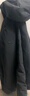 美津濃（MIZUNO）ESSENTIAL系列 男女中長款90白鴨絨羽絨服保暖御寒外套 09/黑色 L (175) 曬單實拍圖