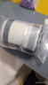 貞嘻夏季帶扣空調(diào)毯生日禮物披肩毯午休毯辦公室午睡毯披肩毛巾被禮品 大號(hào)帶扣披肩毯加絨【灰白格】 100x140cm（重580克左右） 曬單實(shí)拍圖
