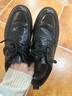 沙馳（SATCHI）男鞋 水牛皮厚底舒適鞋子男運動鞋休閑皮鞋 752442278Z 黑色B 40 曬單實拍圖