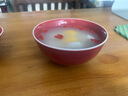 欣義霽紅釉米飯碗家用餐具景德鎮(zhèn)陶瓷釉下紅色單個中式大號面碗湯碗 12.8cm餐碗-霽紅釉圓滿碗5英寸 12.8cm 曬單實(shí)拍圖