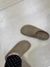 邦帛世勃肯鞋女春季一腳蹬包頭拖鞋外穿復古百搭厚底增高拖鞋博肯拖鞋 駝色勃肯 37 曬單實(shí)拍圖