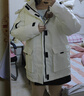 啄木鳥羽絨服女2025冬季新款工裝派克服白鴨絨情侶戶外加厚大毛領(lǐng)外套女 米白色女款 S 建議90-125斤 曬單實(shí)拍圖