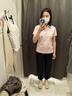 Navigare意大利小帆船短袖T恤衫女士25夏季時(shí)尚翻領(lǐng)體恤衫薄款透氣上衣女 珊瑚粉 M 曬單實(shí)拍圖