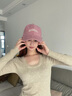 SOMUBAY 粉色棒球帽女2025新款春夏季韓版時(shí)尚字母學(xué)生可愛(ài)顯臉小鴨舌帽 粉色CLO款 M （54-58cm） 曬單實(shí)拍圖
