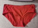 蕉內紅色計劃311S女士三角內褲7A抗菌本命馬年羅紋棉感透氣款禮盒3件 曬單實(shí)拍圖