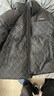 卡賓90鴨絨羽絨服24秋冬LOGO老花印花保暖 煤黑色01 52  曬單實(shí)拍圖