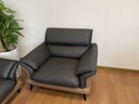 小米明珠辦公沙發(fā)真皮商務(wù)休息區貴賓接待室簡(jiǎn)約現代老板沙發(fā)茶幾組合套裝 單人位耐磨環(huán)保超纖皮 曬單實(shí)拍圖