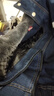 邦固依品冬季牛仔工作服棉衣男工廠(chǎng)廠(chǎng)服棉襖工地勞保服電焊工防燙耐磨棉服 9003冬季加絨加厚牛仔棉衣 2XL 曬單實(shí)拍圖