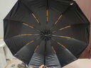 聚莜家24骨復古折疊加厚雨傘男女晴雨兩用黑膠防曬便攜抗風(fēng)商務(wù)遮陽(yáng)傘 藏青色-24龍骨自動(dòng)晴雨傘 曬單實(shí)拍圖