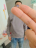 季言320克抓絨衛(wèi)衣男春秋款保暖倒三角圓領(lǐng)男士長袖上衣外套潮流男服 褐色 XL 曬單實(shí)拍圖