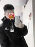 駱駝（CAMEL）三防沖鋒衣戶外登山服防水防風(fēng)防污三合一保暖時(shí)尚運(yùn)動(dòng)外套 A13CA46174幻影黑，男女同款 M 曬單實(shí)拍圖