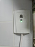 格林姆斯（GLEMOS）速熱式電熱水器 家用16/20升5500W雙模速熱全智能恒溫立式扁桶儲(chǔ)水式節(jié)能即熱大水量淋浴洗澡 16L 5500W /W11-55B黑【恒溫速熱】 曬單實(shí)拍圖