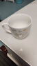 集雅斯茶杯陶瓷帶把水杯瓷杯杯瓷喝水瓷器杯瓷器茶碗家用杯子套裝茶具 小號(hào)雅致杯 茶杯 曬單實(shí)拍圖