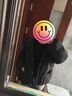VEROMODA羽絨服女秋冬新款90白鴨絨連帽云感蛋糕羽絨服時(shí)尚保暖 黑色 L 曬單實(shí)拍圖