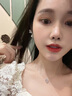 法蔻（farcoko）品牌海豚戀人項(xiàng)鏈女跳動(dòng)的心鎖骨鏈時(shí)尚吊墜七夕生日禮物送女友 海豚守護(hù)項(xiàng)鏈【輕奢禮盒】 曬單實(shí)拍圖