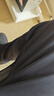 特步（XTEP）加絨運動(dòng)褲男褲衛褲春秋季男士加厚保暖休閑褲子黑色直筒垂感長(cháng)褲 黑色【加絨保暖】 2XL/185 曬單實(shí)拍圖