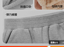 回力童裝男童褲子羊羔絨兒童冬季衛(wèi)褲2024新款冬裝男孩一體絨保暖長(zhǎng)褲 【加厚羊羔絨】藏藍(lán)/H回力白K 140 cm 曬單實(shí)拍圖