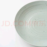 蘇氏陶瓷（SUSHI CERAMICS）青光綠芝麻釉點(diǎn)8英寸餐盤(pán)飯盤(pán)湯盤(pán)子西式螺紋4個(gè) 曬單實(shí)拍圖