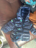 戴維貝拉（DAVE＆BELLA）秋冬兒童羽絨服男童洋氣外套女寶寶連帽保暖外套 曬單實(shí)拍圖