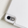 閃魔適用iPad mini7/6保護殼pro2024保護殼Air7/6保護套橫豎屏磁吸超薄皮套11/13寸 白色+鋼化膜 | 分體磁吸三面夾 iPad Mini7/6 8.3寸 曬單實(shí)拍圖